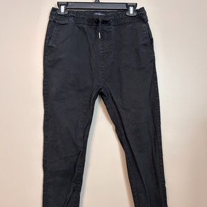 Men's Black Joggers